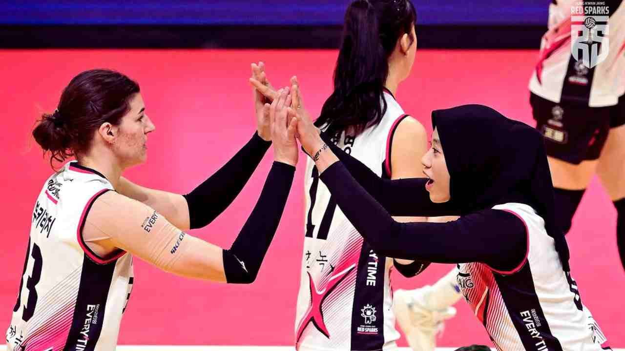 Hasil Laga Red Sparks vs IBK Altos Hari Ini 31 Desemeber 2024