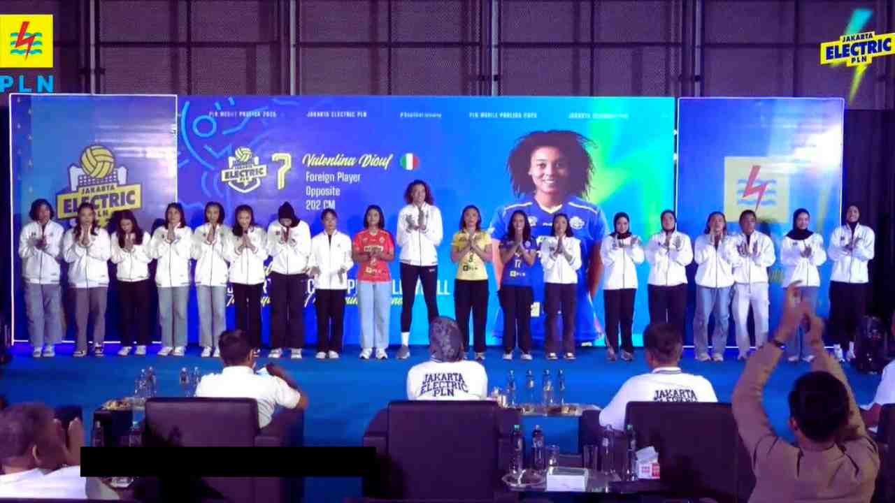 Inilah, Komposisi Pemain Jakarta Elektrik PLN untuk Proliga 2025