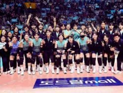 GS Caltex Jungkalkan Pink Spiders, Klasemen Korea V-League Per 7 Januari 2025
