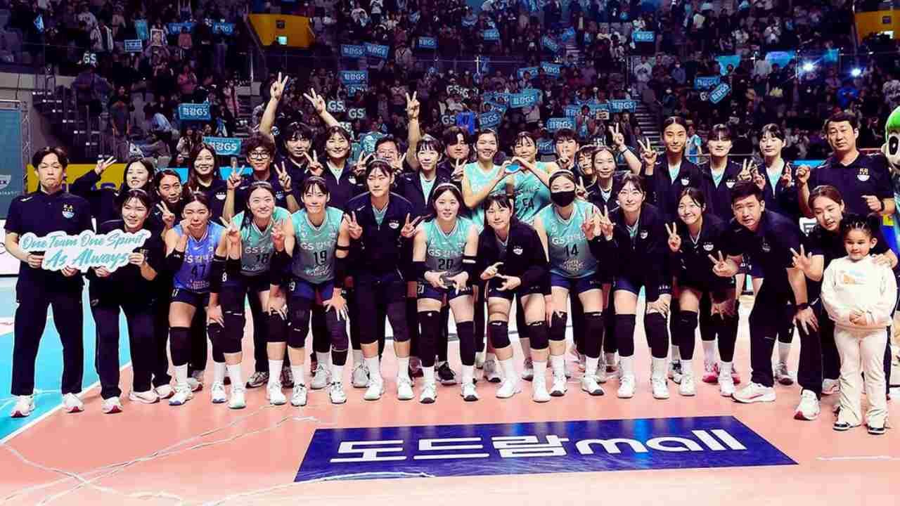 GS Caltex Jungkalkan Pink Spiders, Klasemen Korea V-League Per 7 Januari 2025