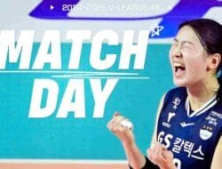 Jadwal Pertandingan KOVO V-League: GS Caltex vs Pink Spiders, 7 Januari 2025
