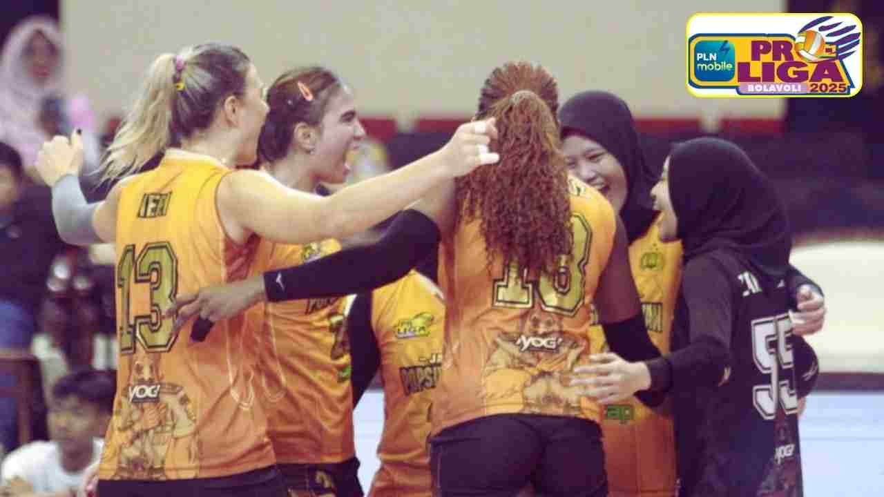 Hasil Proliga 2025 Jumat 10 Januari Yogya Falcons Kalah Lagi