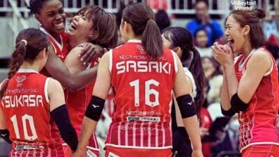 Hasil SV.League Putri : NEC dan Osaka Marvelous Berbagi Kemenangan