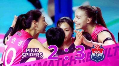 Hungkuk Pink Spiders Kembali Tersungkur Kedua Kalinya