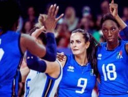 Kisah Sukses Tim Voli Putri Italia di Olimpiade Paris 2024