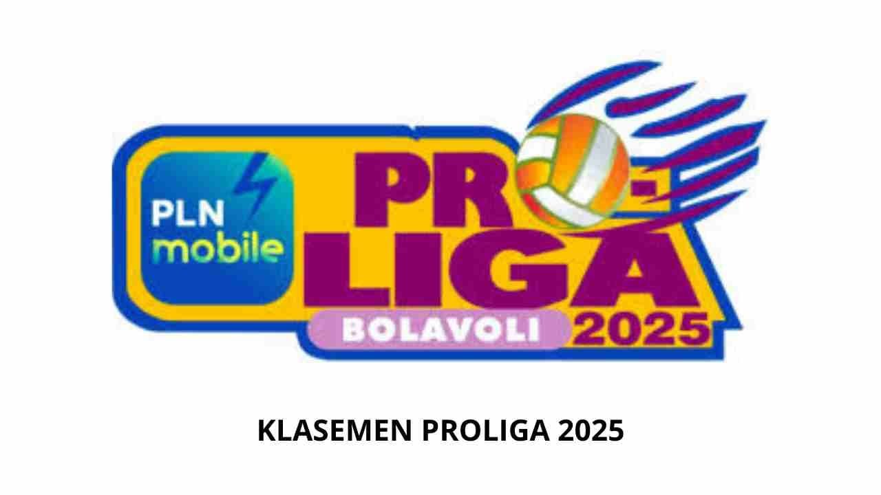 Update Klasemen Proliga 2025 saat ini