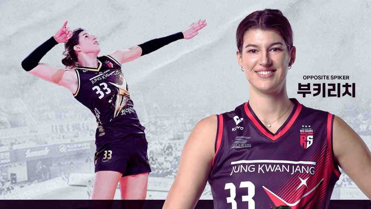 Vanja Bukilic Bintang Baru Red Sparks yang Siap Mendominasi Liga V-League