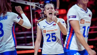 Brancuska Bawa Ceko Raih 2 Poin Atas Slovenia di Kejuaraan Dunia Voli Putri 2025