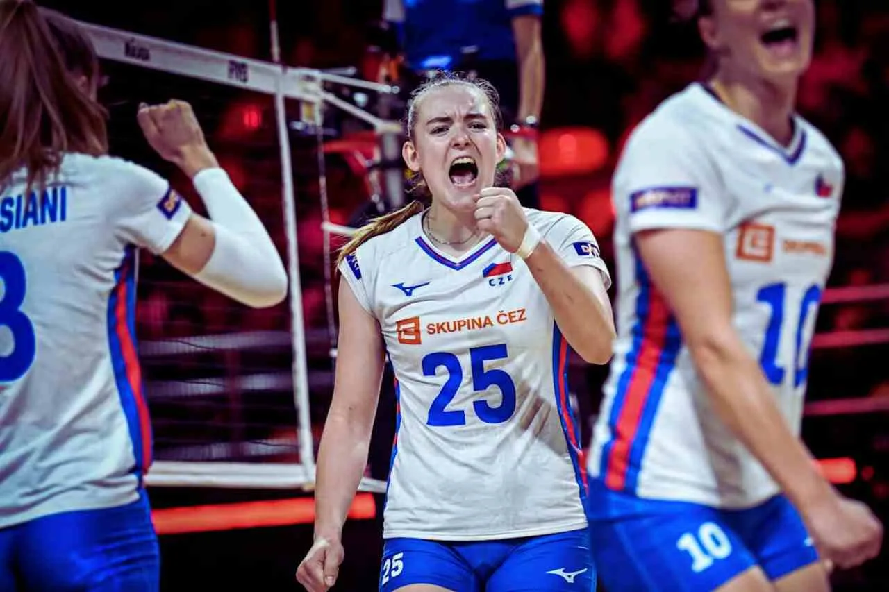 Brancuska Bawa Ceko Raih 2 Poin Atas Slovenia di Kejuaraan Dunia Voli Putri 2025