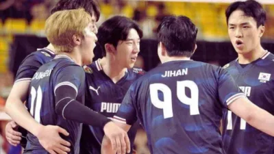 Daftar Skuad Tim Voli Putra Korea untuk Kejuaraan Dunia 2025 Resmi Diumumkan