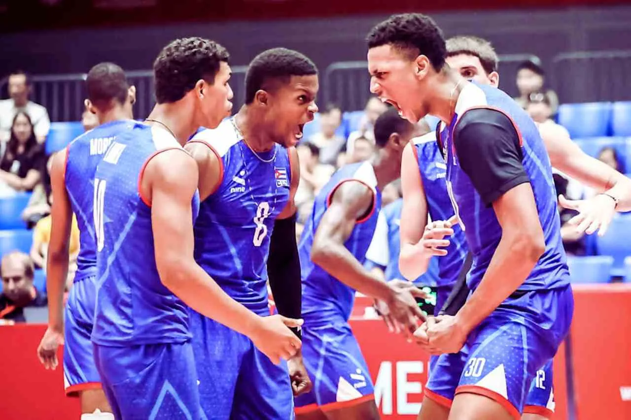 Daniel Martinez Cetak 41 Poin, Tapi Kuba Tumbang Dari Ceko di Kejuaraan Dunia Voli U-21