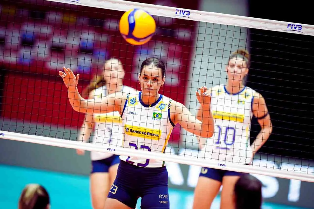 Enam Tim Masih Tak Terkalahkan di Kejuaraan Dunia Voli Putri U-21, Timnas Voli Putri Brazil U-21 Pimpin Klasemen