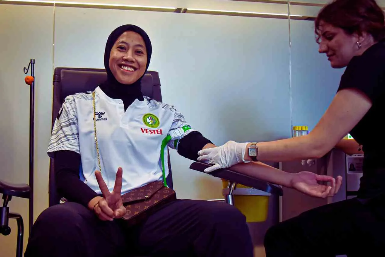 Megawati Hangestri Pertiwi Telah Tiba di Manisa BBSK, Jalani Tes Medis dan Latihan Perdana