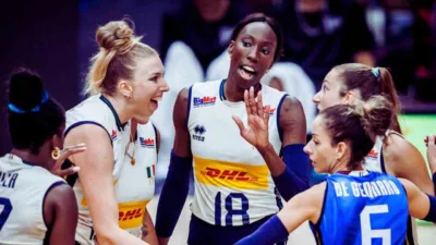 Paola Egonu Bawa Italia Kalahkan Jerman ke Perempat Final Kejuaraan Dunia Voli 2025