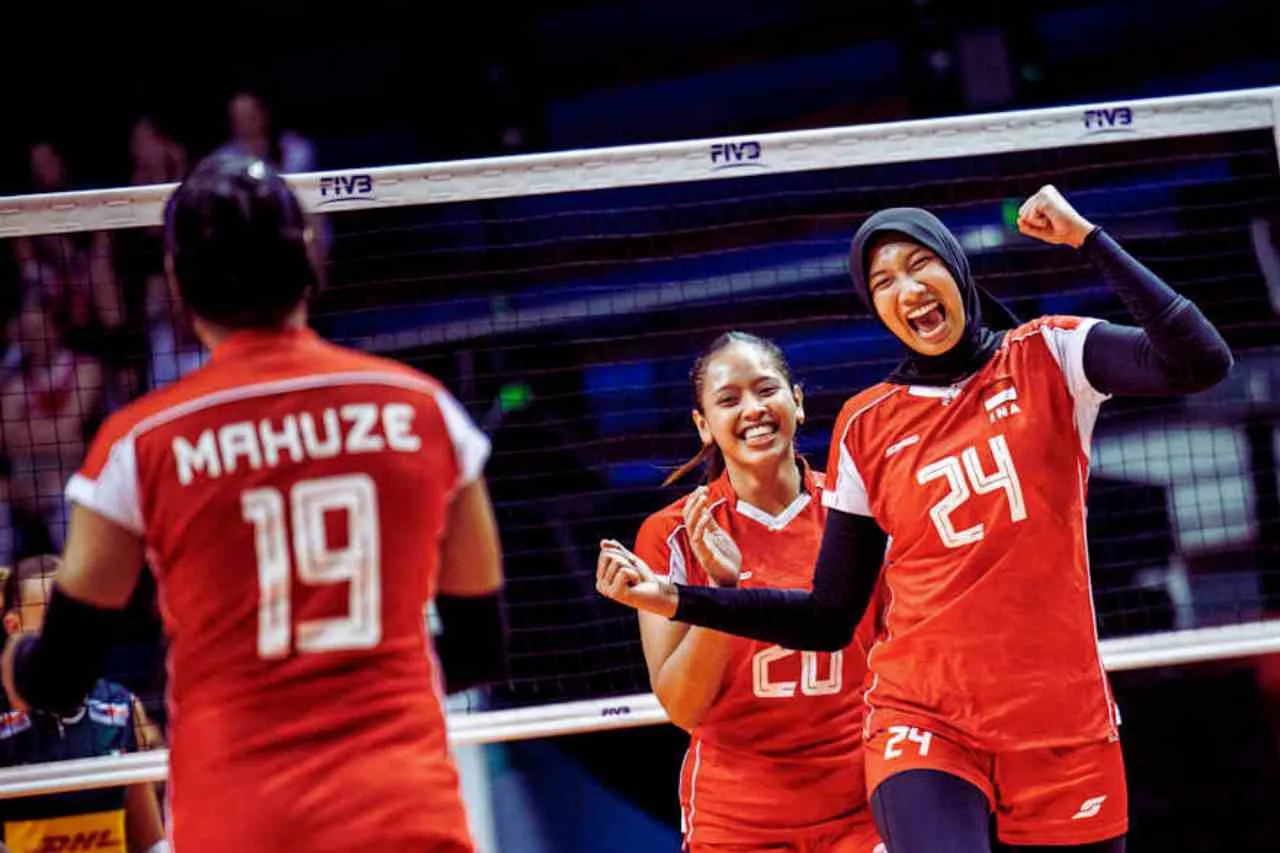 Pascalina Mahuze dkk Curi Set Ketiga Dari Italia, Timnas Voli Putri Indonesia U-21 Terhenti di 16 Besar Kejuaraan Dunia Voli Putri U-21