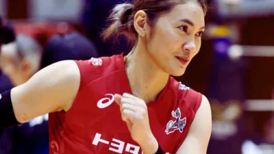 SAGA Hisamitsu Springs Gaet Middle Blocker Timnas Thailand, Hattaya Bamrungsuk