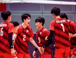 Tim Voli Putra U-21 Jepang Taklukkan Brasil 3-0 di Laga Perdana Kejuaraan Dunia