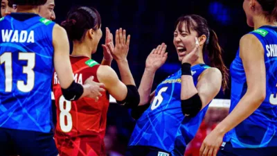 Tim Voli Putri Jepang Tumbang dari Korea Selatan di Laga Sengit, Kontroversi Warnai Set Penentuan