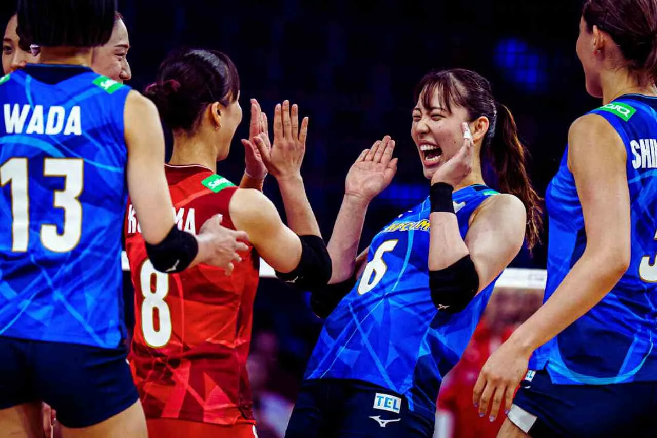 Tim Voli Putri Jepang Tumbang dari Korea Selatan di Laga Sengit, Kontroversi Warnai Set Penentuan