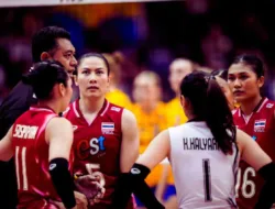 Tim Voli Putri Thailand Sapu Bersih Swedia, Lolos ke 16 Besar Bersama Belanda
