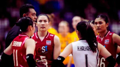 Tim Voli Putri Thailand Sapu Bersih Swedia, Lolos ke 16 Besar Bersama Belanda