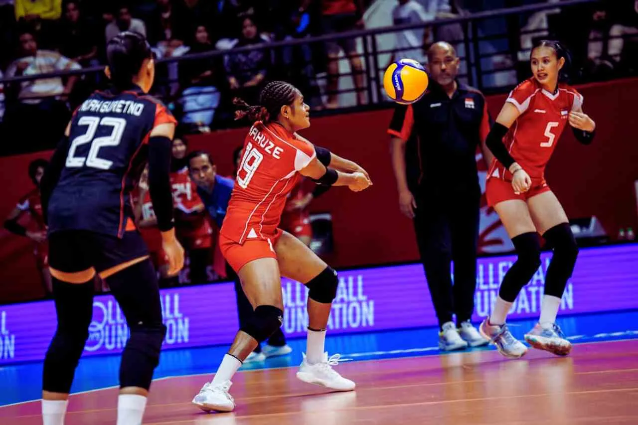 Timnas Voli Putri Indonesia U-21 Kalah Tipis dari Korea Selatan di Playoff 13-16 Kejuaraan Dunia