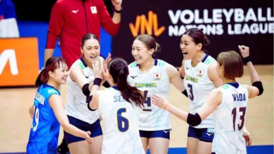 Timnas Voli Putri Jepang Jinakkan Argentina 3-1 di Korea Invitational 2025