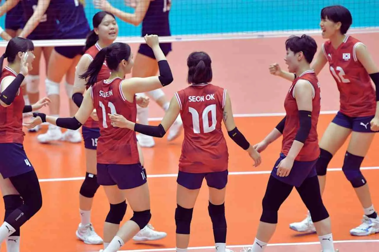 Timnas Voli Putri Korea U-21 Lolos ke Babak 16 Besar Usai Tumbangkan Republik Dominika 3-0