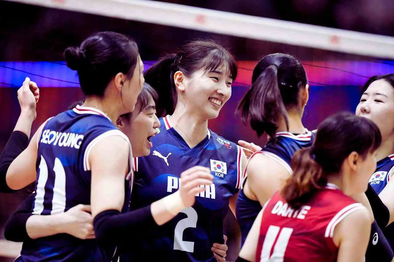 Voli Putri Korea Target Rebut Tiket VNL 2026 Lewat Dominasi di Panggung Asia