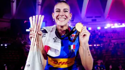 Alessia Orro Dinobatkan sebagai MVP Usai Antar Italia Rebut Gelar Dunia Kedua