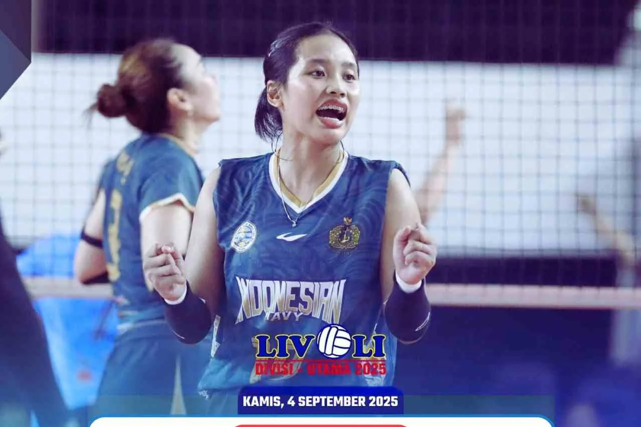 Bank Jatim Menang Telak, TNI AL Comeback Dramatis di Livoli 2025