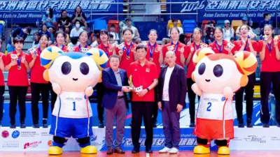 China Pertahankan Gelar Juara Asia Timur Usai Kalahkan Taiwan 3-1