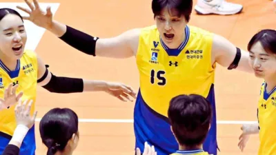 Hyundai Hillstate Raih Kemenangan Perdana di KOVO Cup 2025 Usai Kalahkan Heungkuk Pink Spiders