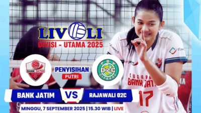 Jadwal Livoli 2025 Putri Hari Ini Penentuan Tiket Final Four