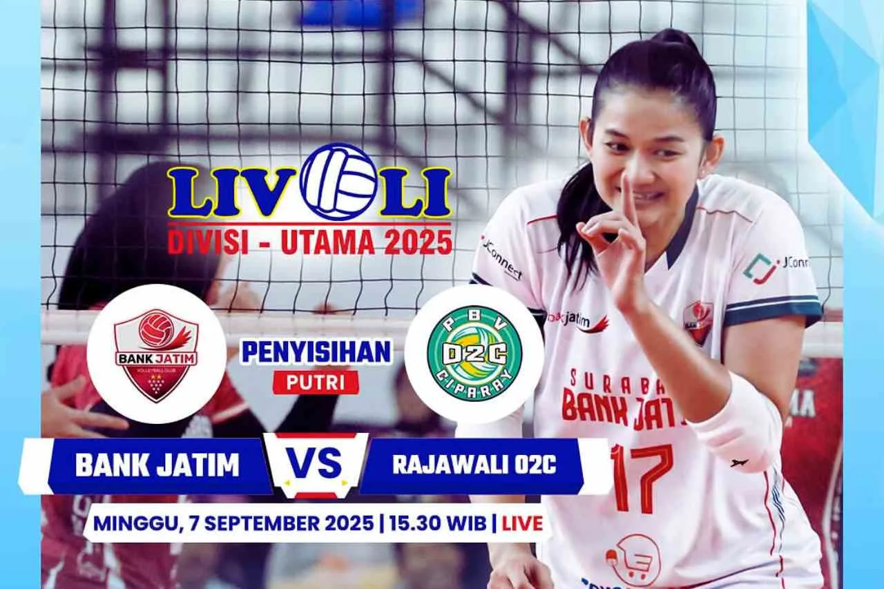 Jadwal Livoli 2025 Putri Hari Ini Penentuan Tiket Final Four