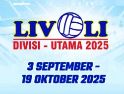 Jadwal Livoli Divisi Utama 2025 Putri: Format, Lokasi, dan Live Streaming