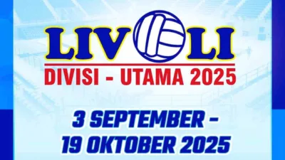 Jadwal Livoli Divisi Utama 2025 Putri Format, Lokasi, dan Live Streaming