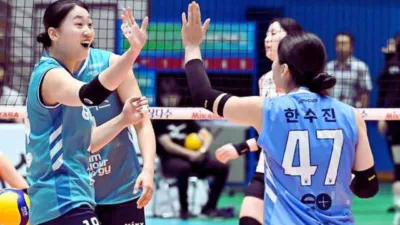 Klasemen KOVO Cup 2025 per 21 September 2025 Hyundai Hillstate dan GS Caltex di Puncak