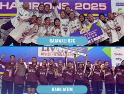 Rajawali O2C Juara Putaran Pertama, Ini Besaran Hadiah Livoli Divisi Utama 2025