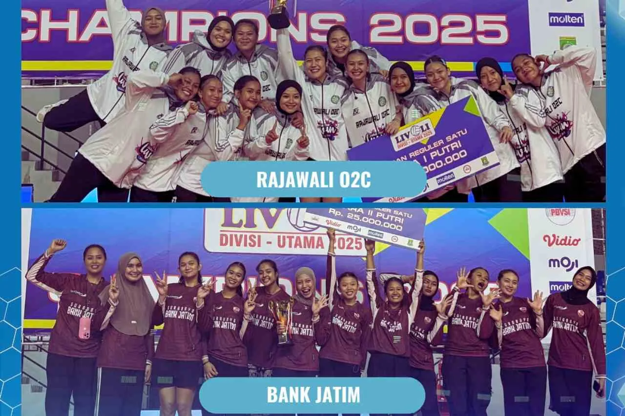 Rajawali O2C Juara Putaran Pertama, Ini Besaran Hadiah Livoli Divisi Utama 2025