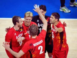 Tim Voli Putra Belgia Rebut Tiket Perempat Final Usai Bekuk Finlandia