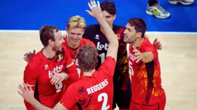 Tim Voli Putra Belgia Rebut Tiket Perempat Final Usai Bekuk Finlandia