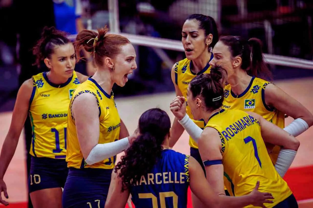 Timnas Voli Putri Brazil Tantang Italia di Semifinal Usai Tumbangkan Prancis 3-0